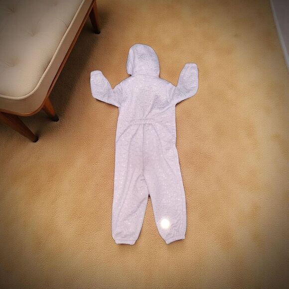 Wheat ROSE Sparkly ORKO-TEX Therma Snowsuit  Size 2T - Picture 1 of 7